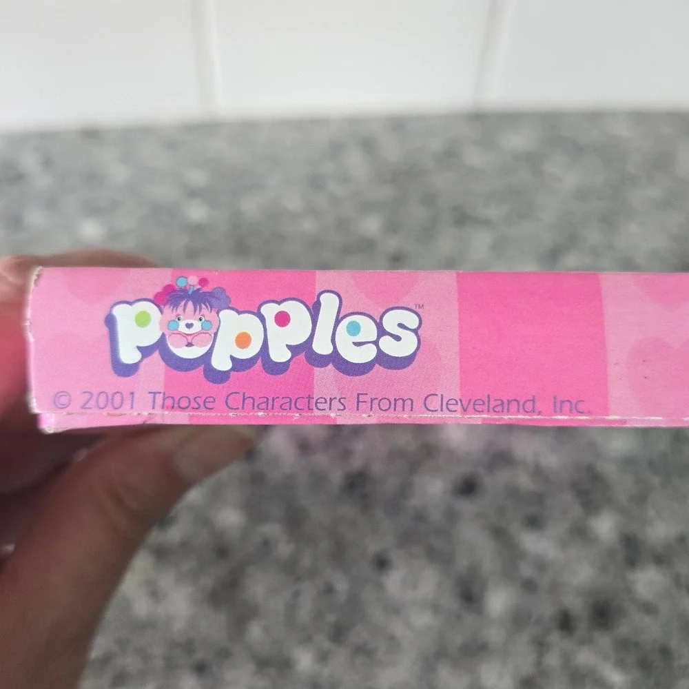 Popples Valentines Cards 35ct Stickers American Greetings 2001 Vintage Sealed‎